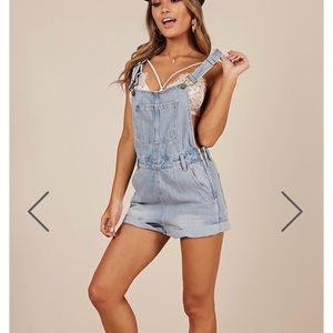 Never been worn before overalls